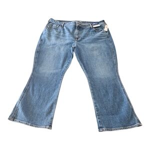 Old Navy High-Waisted Vintage Crop Flare Jeans Size 18 Denim